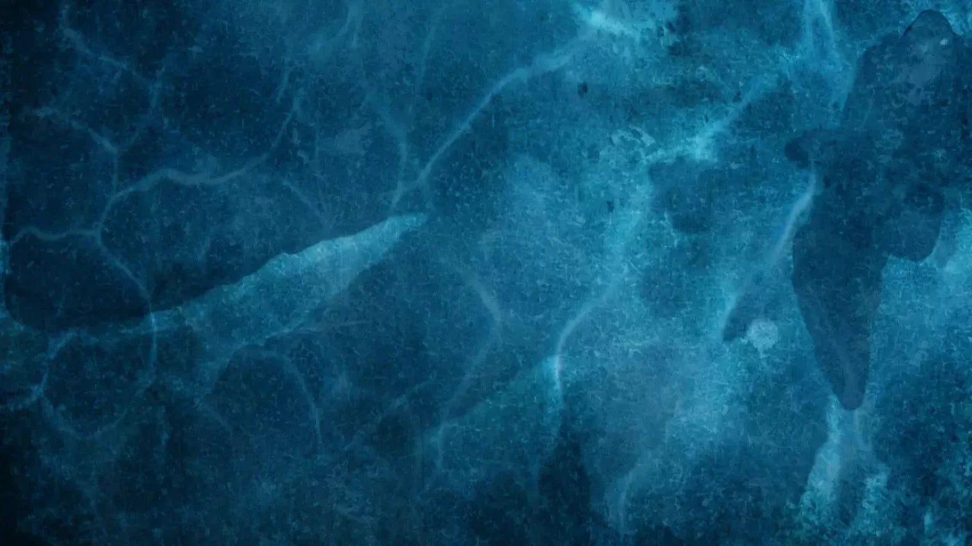 In The Deep Blue 14X8 Ultracloth ( 168 X 96 Inch ) Backdrop