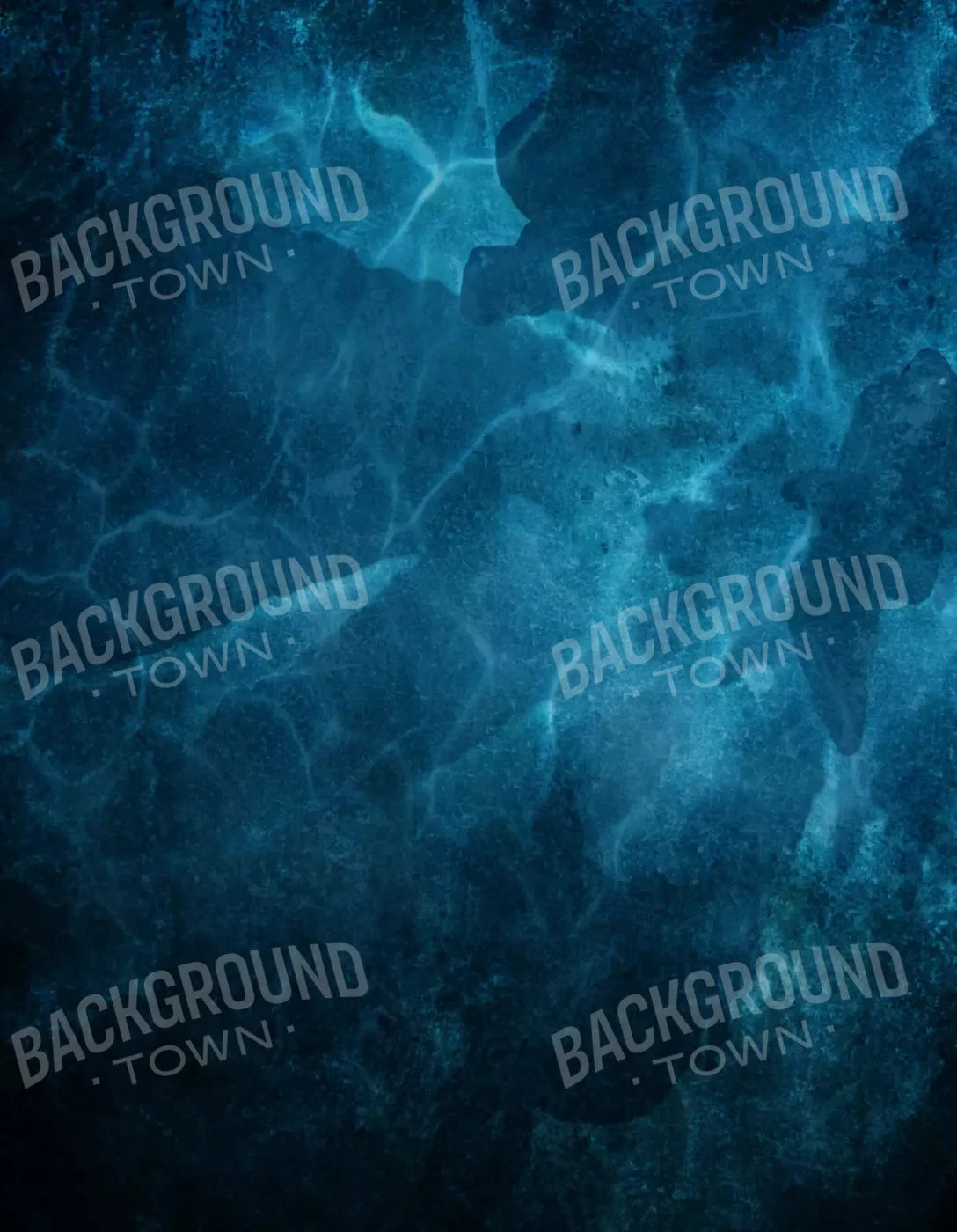 In The Deep Blue 6X8 Fleece ( 72 X 96 Inch ) Backdrop