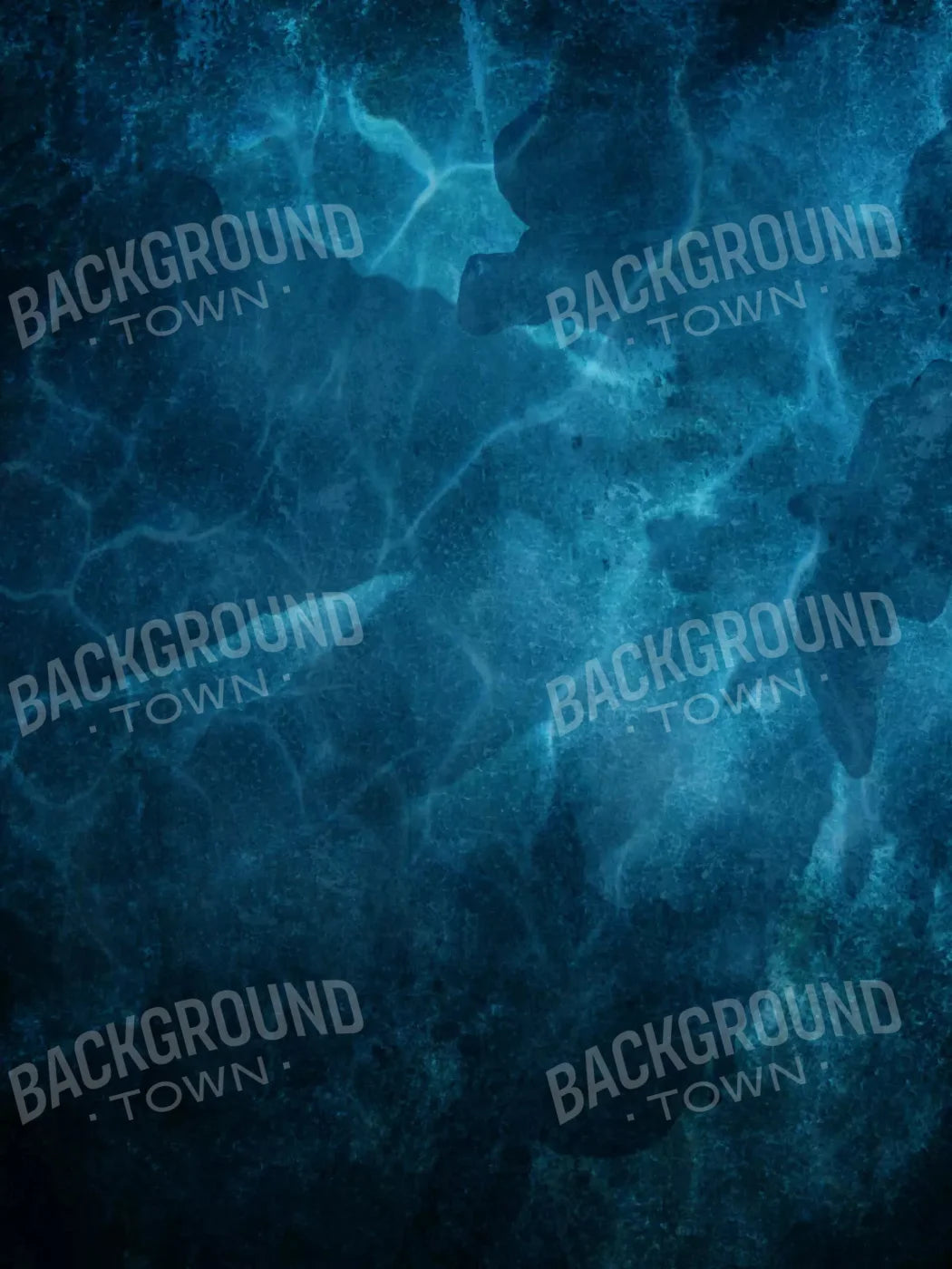 In The Deep Blue 8X10 Fleece ( 96 X 120 Inch ) Backdrop