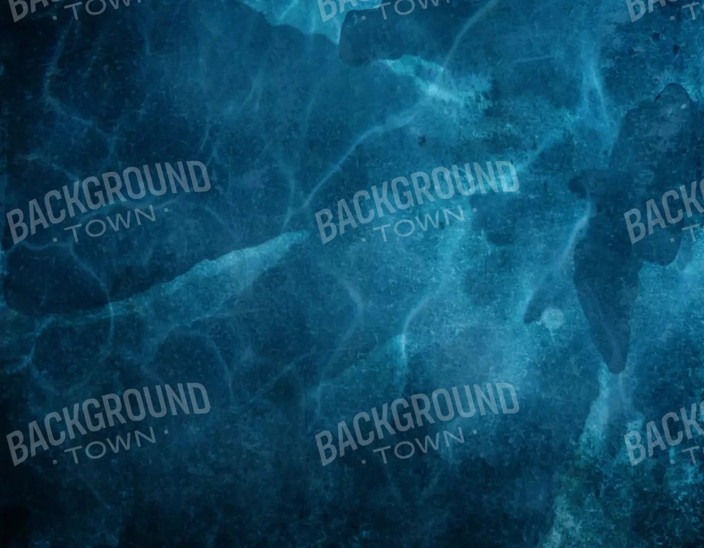 In The Deep Blue 8X6 Fleece ( 96 X 72 Inch ) Backdrop