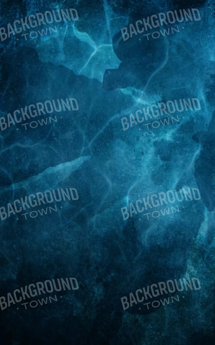 In The Deep Blue 9X14 Ultracloth ( 108 X 168 Inch ) Backdrop