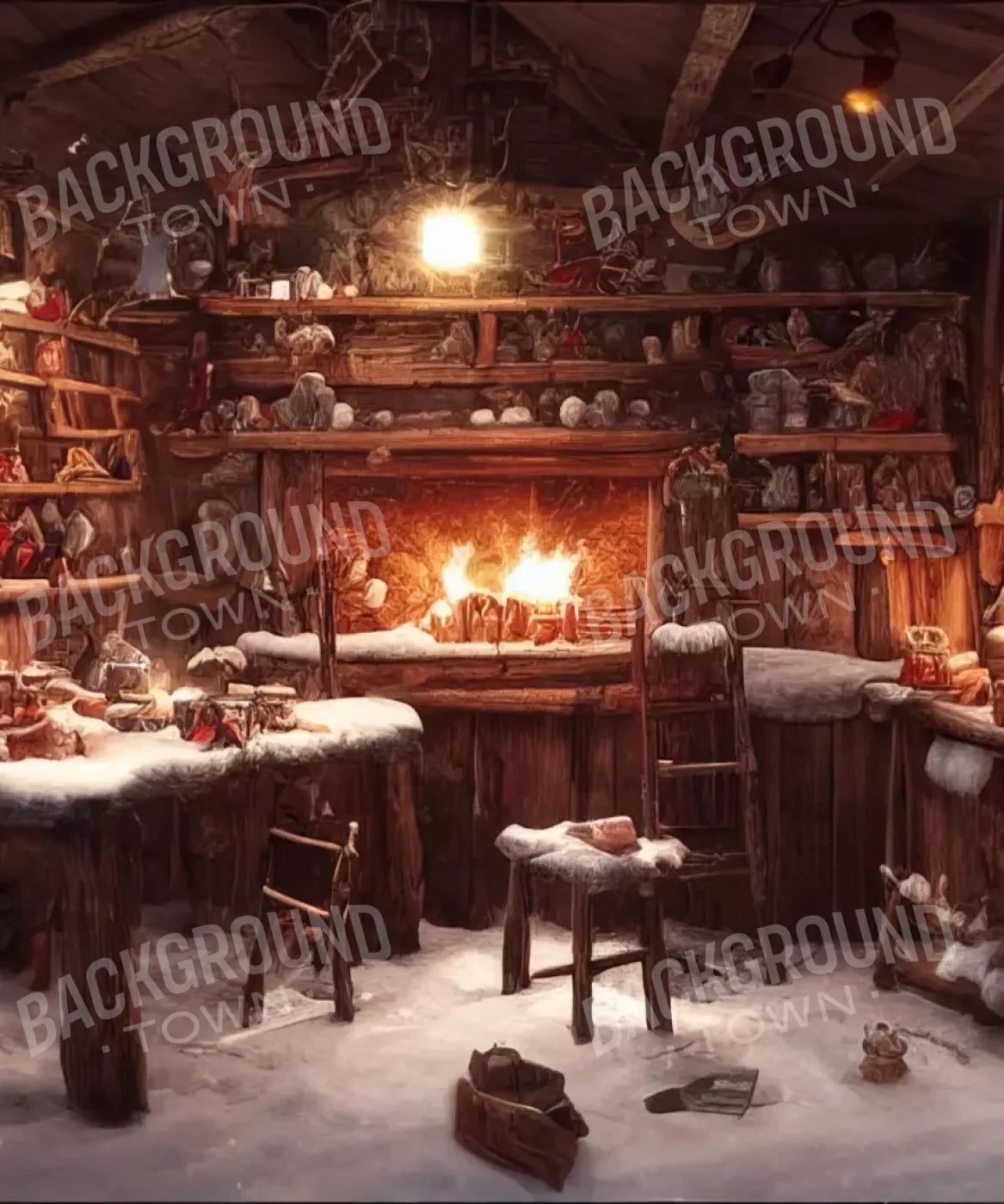 Brown , White Backdrop for Photography