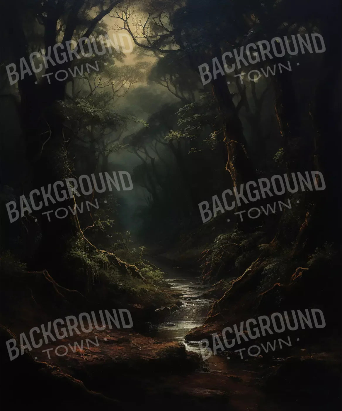 Into The Woods I 10’X12’ Ultracloth (120 X 144 Inch) Backdrop