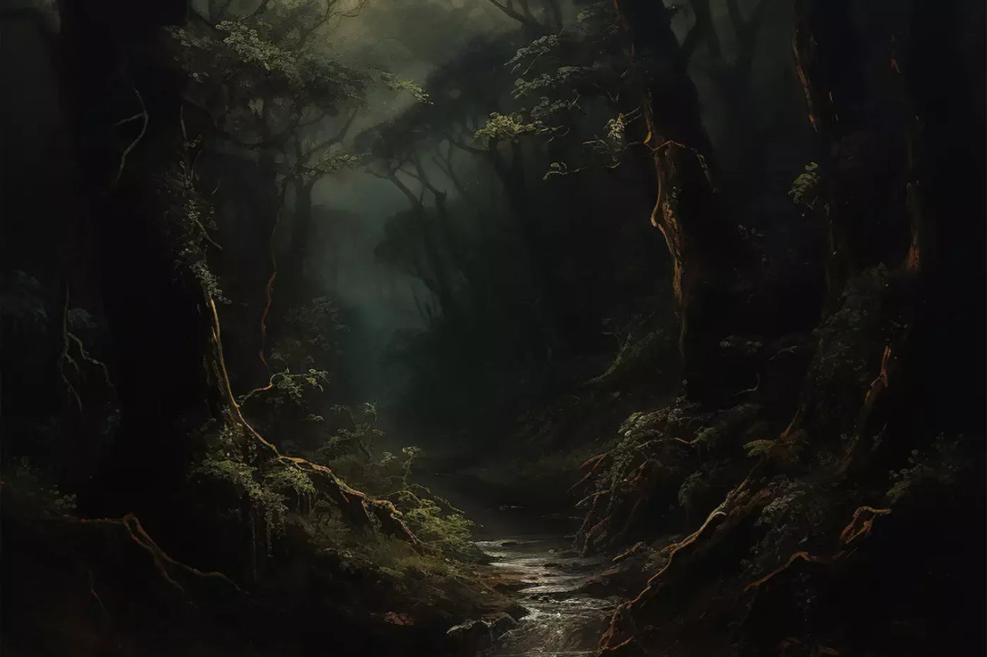 Into The Woods I 12’X8’ Ultracloth (144 X 96 Inch) Backdrop
