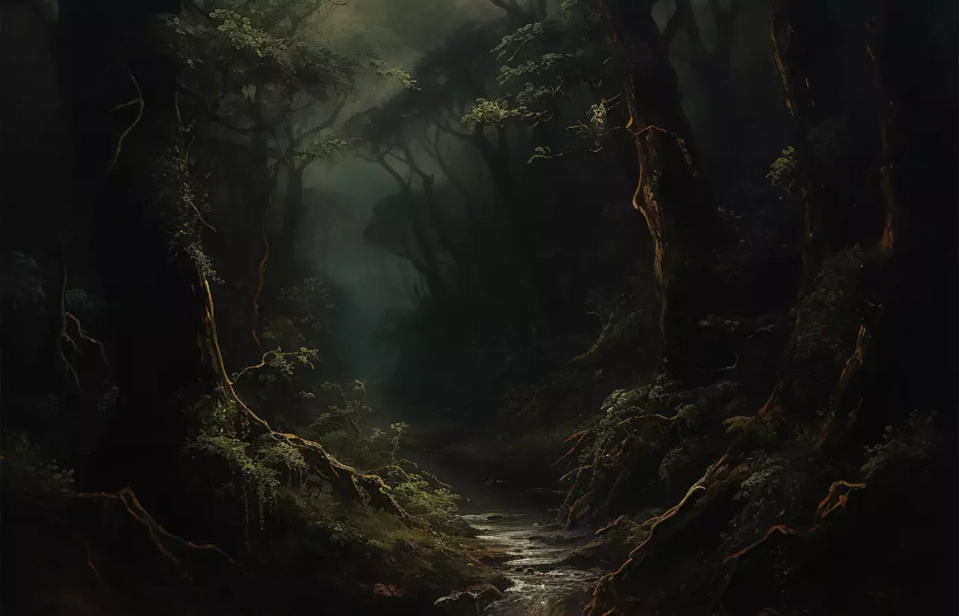 Into The Woods I 14’X9’ Ultracloth (168 X 108 Inch) Backdrop