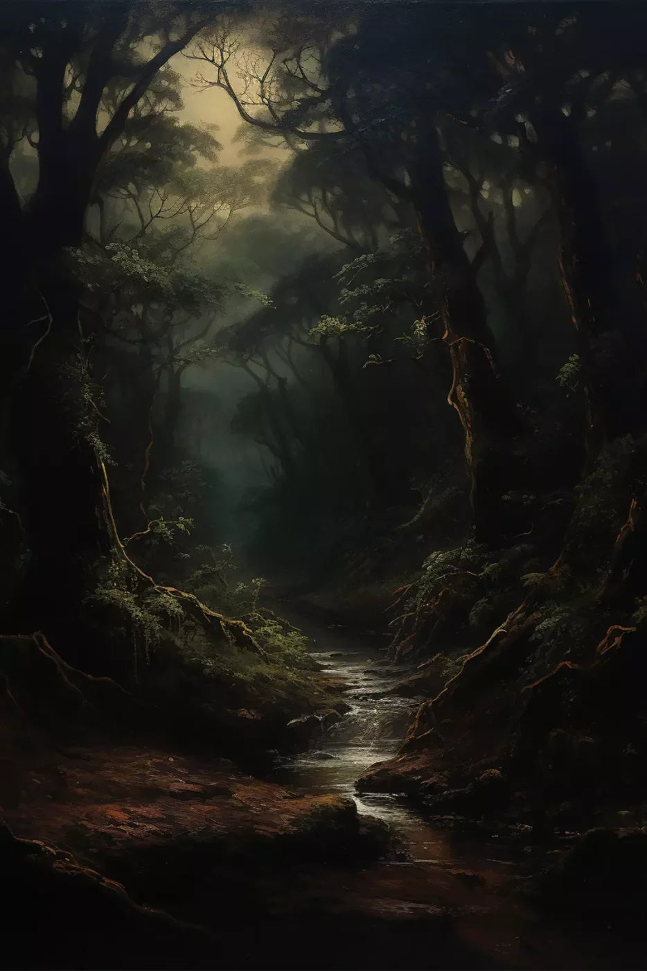 Into The Woods I 8’X12’ Ultracloth (96 X 144 Inch) Backdrop