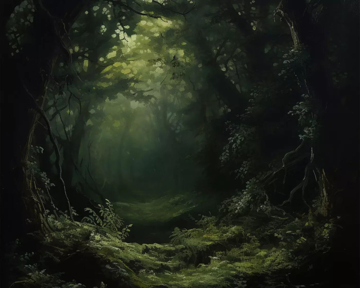 Into The Woods Ii 10’X8’ Fleece (120 X 96 Inch) Backdrop