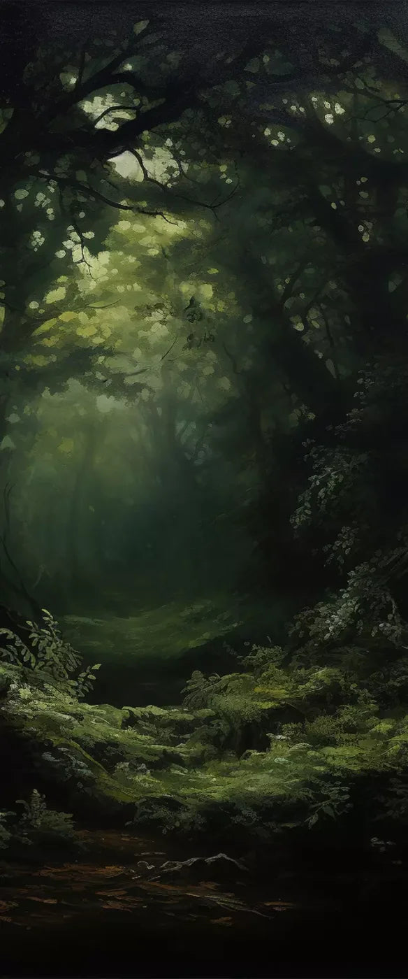 Into The Woods Ii 5’X12’ Ultracloth For Westcott X - Drop (60 X 144 Inch) Backdrop