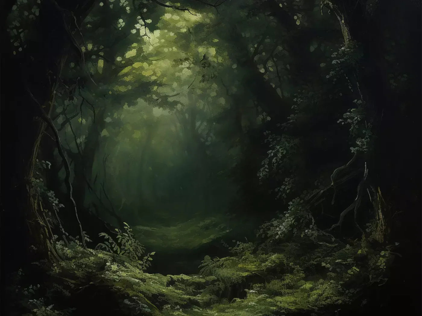 Into The Woods Ii 6’8X5’ Fleece (80 X 60 Inch) Backdrop