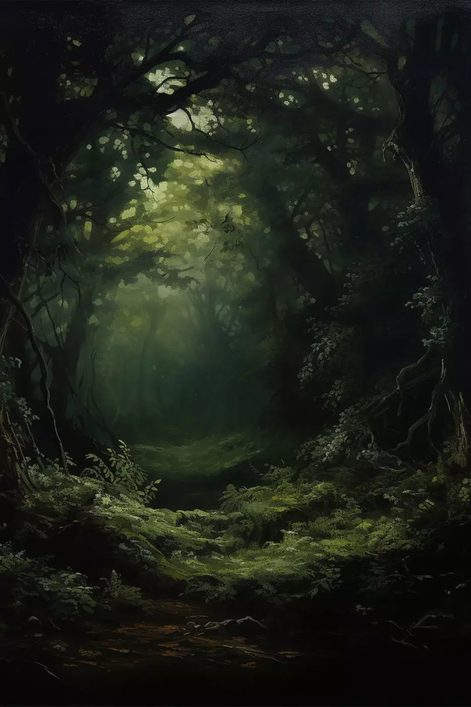 Into The Woods Ii 8’X12’ Ultracloth (96 X 144 Inch) Backdrop