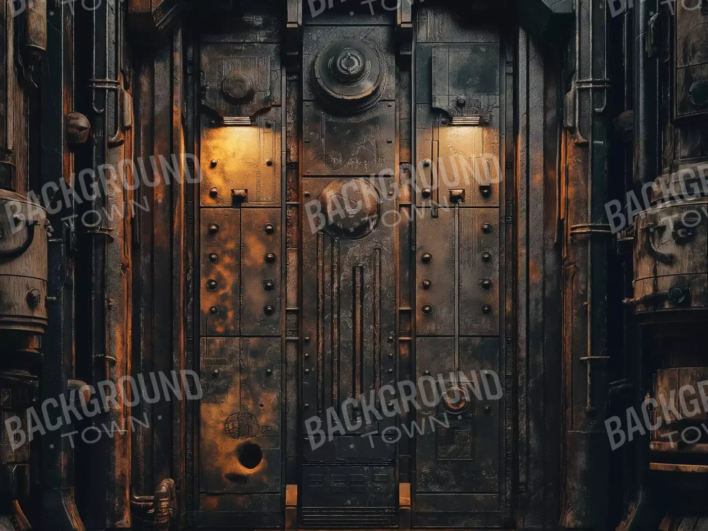 Iron Entrance Ii 8’X6’ Fleece (96 X 72 Inch) Backdrop