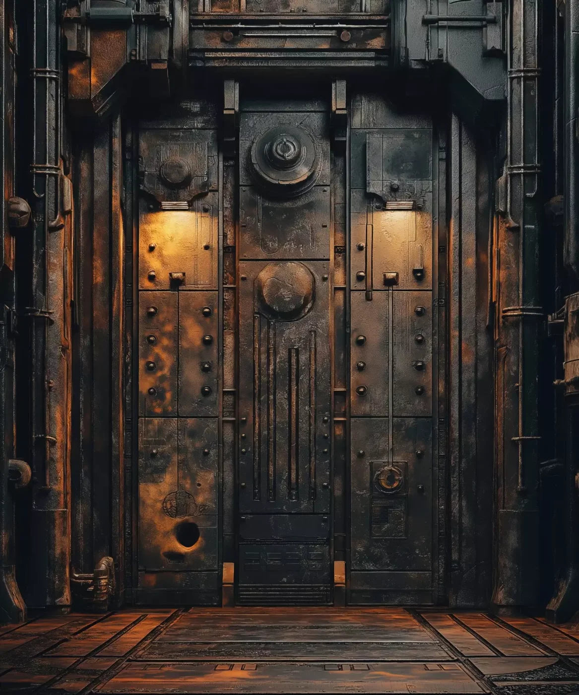 Iron Entrance Ii 10’X12’ Ultracloth (120 X 144 Inch) Backdrop
