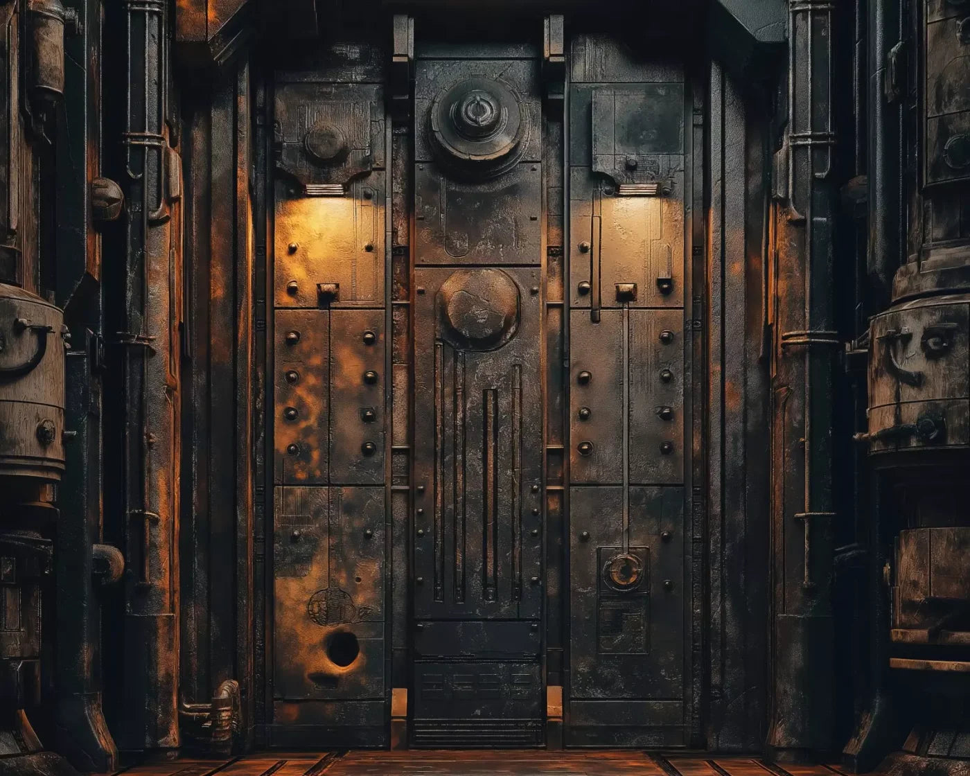 Iron Entrance Ii 10’X8’ Fleece (120 X 96 Inch) Backdrop
