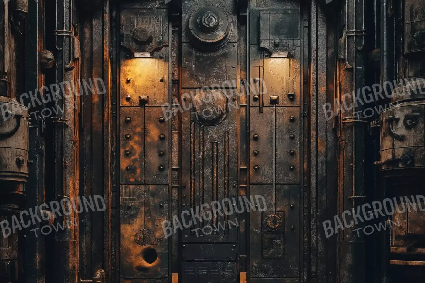 Iron Entrance Ii 12’X8’ Ultracloth (144 X 96 Inch) Backdrop