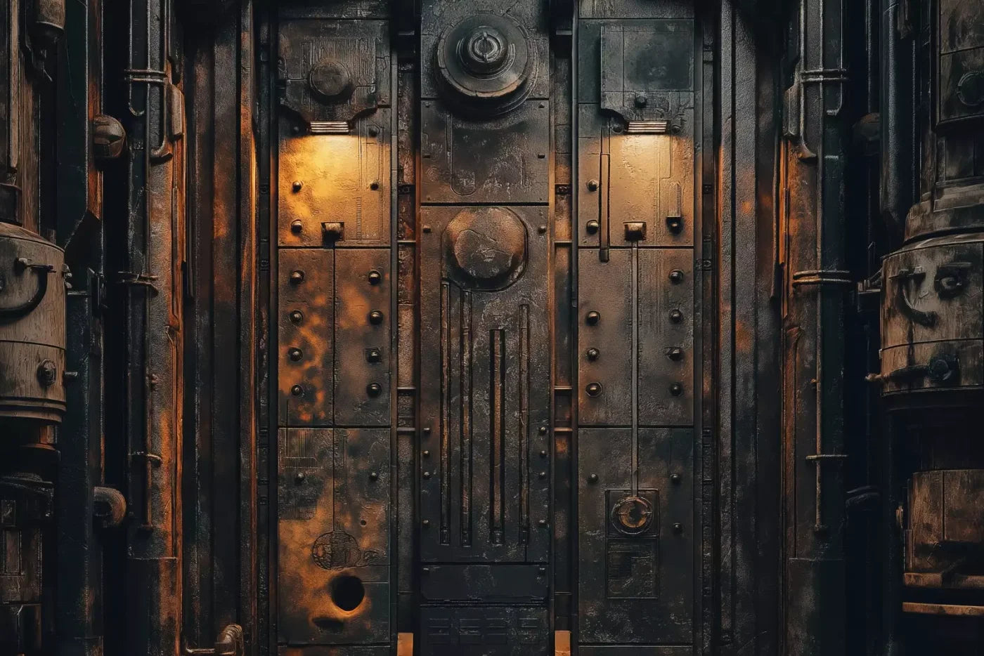 Iron Entrance Ii 12’X8’ Ultracloth (144 X 96 Inch) Backdrop