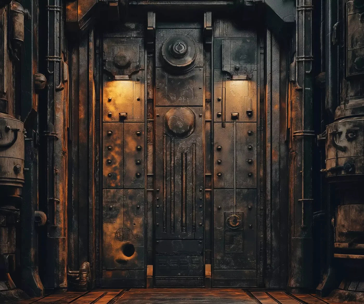 Iron Entrance Ii 5’X4’2 Fleece (60 X 50 Inch) Backdrop