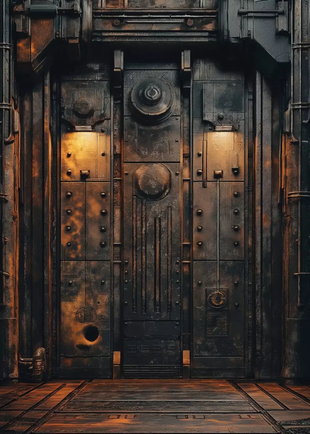Iron Entrance Ii 5’X7’ Ultracloth (60 X 84 Inch) Backdrop
