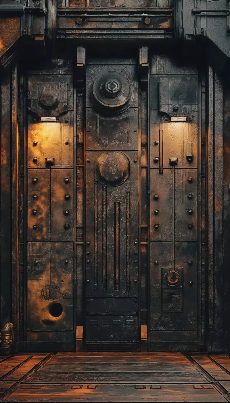 Iron Entrance Ii 8’X14’ Ultracloth (96 X 168 Inch) Backdrop