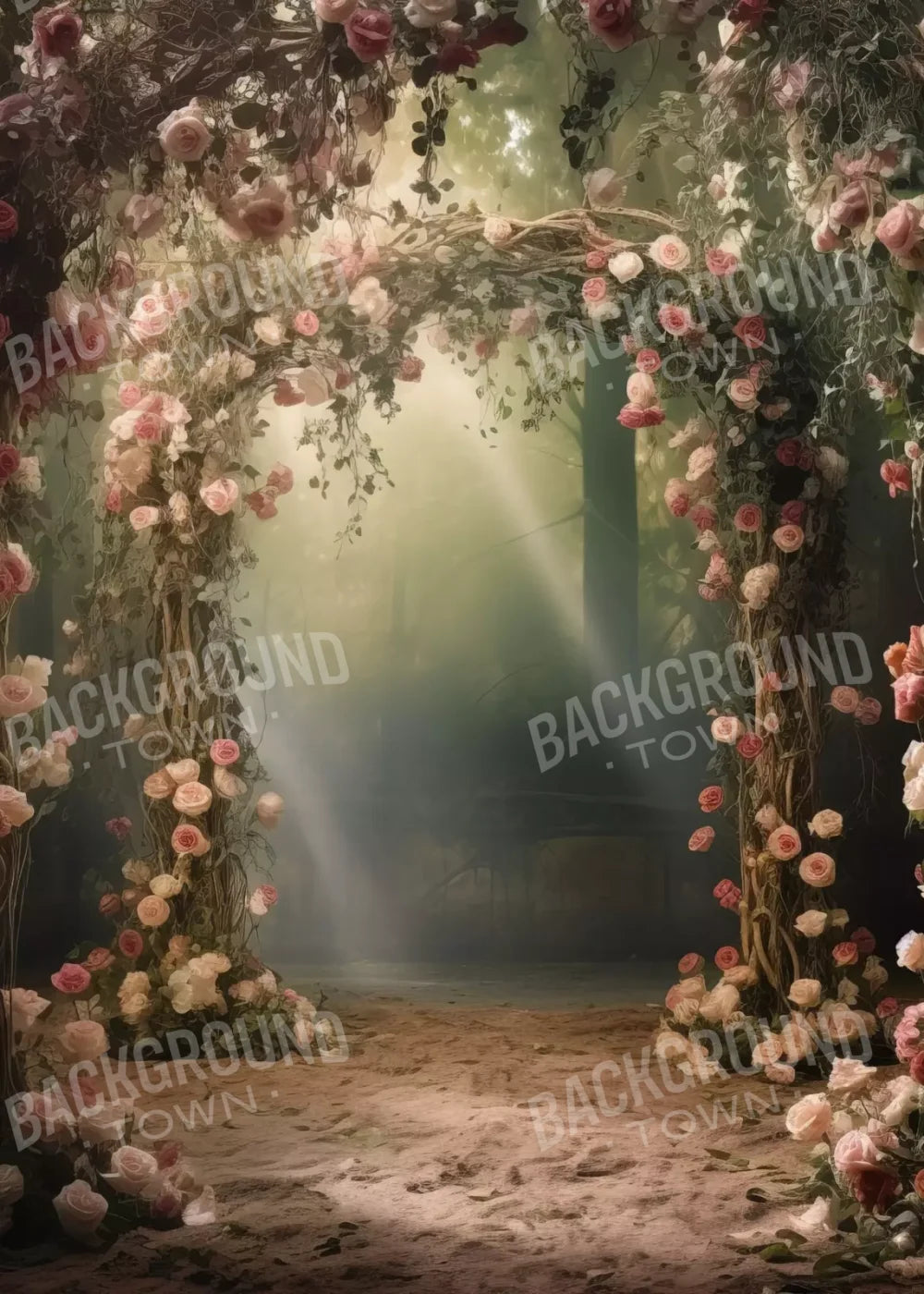 Ivory And Sand 5X7 Ultracloth ( 60 X 84 Inch ) Backdrop