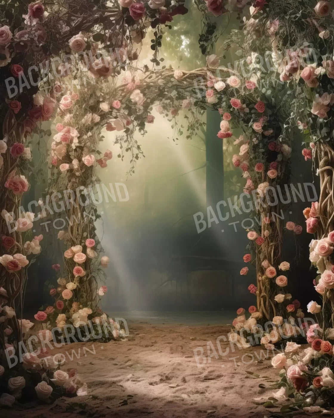 Ivory And Sand 8X10 Fleece ( 96 X 120 Inch ) Backdrop