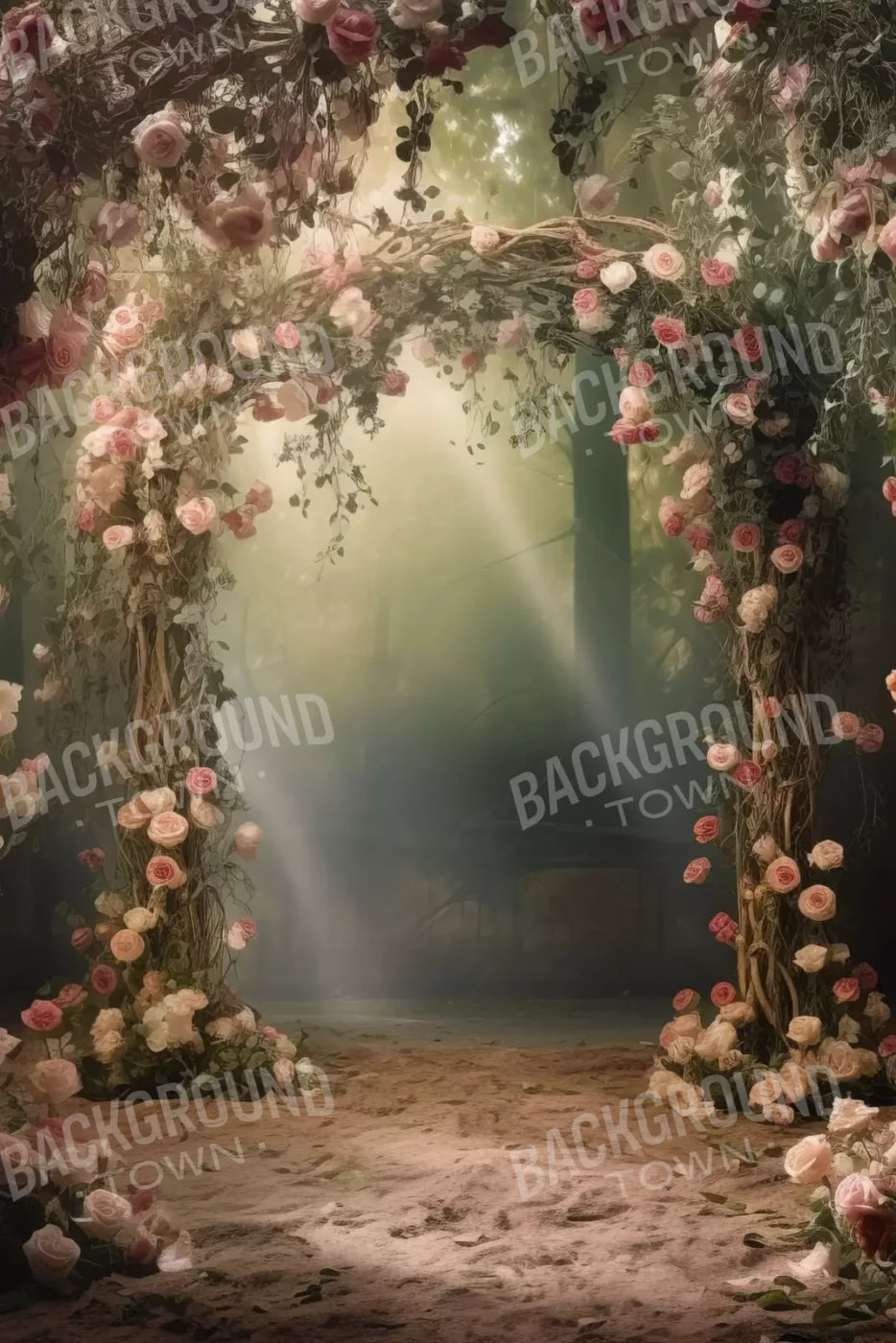 Ivory And Sand 8X12 Ultracloth ( 96 X 144 Inch ) Backdrop