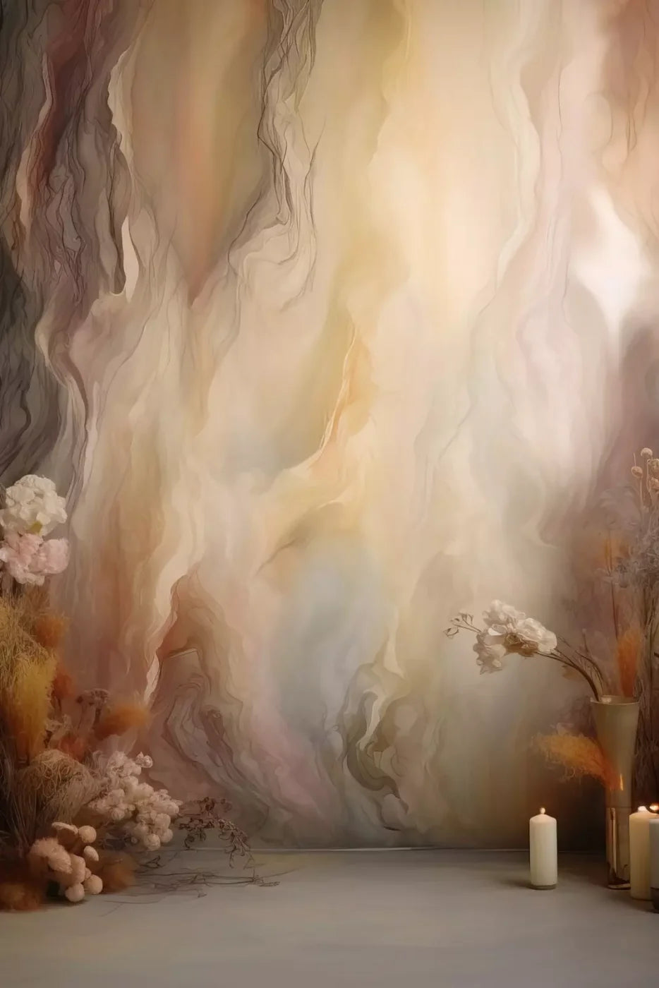 Ivory Dream 8X12 Ultracloth ( 96 X 144 Inch ) Backdrop