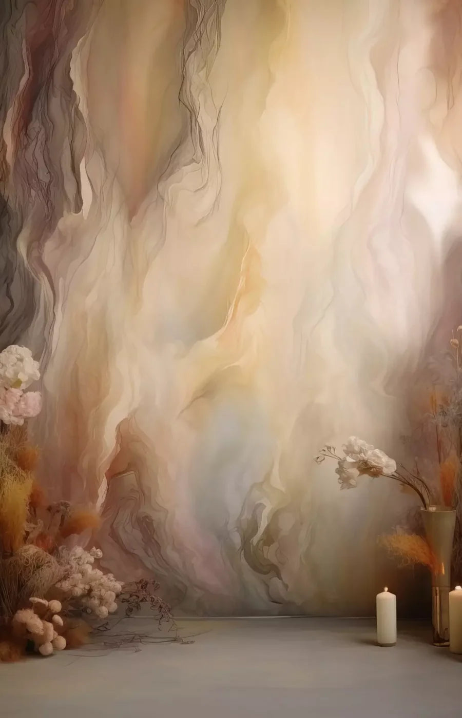 Ivory Dream 9X14 Ultracloth ( 108 X 168 Inch ) Backdrop