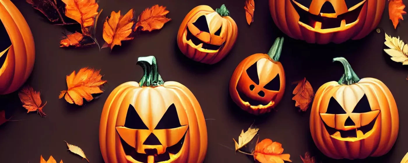 Jack O Pattern 20’X8’ Ultracloth (240 X 96 Inch) Backdrop