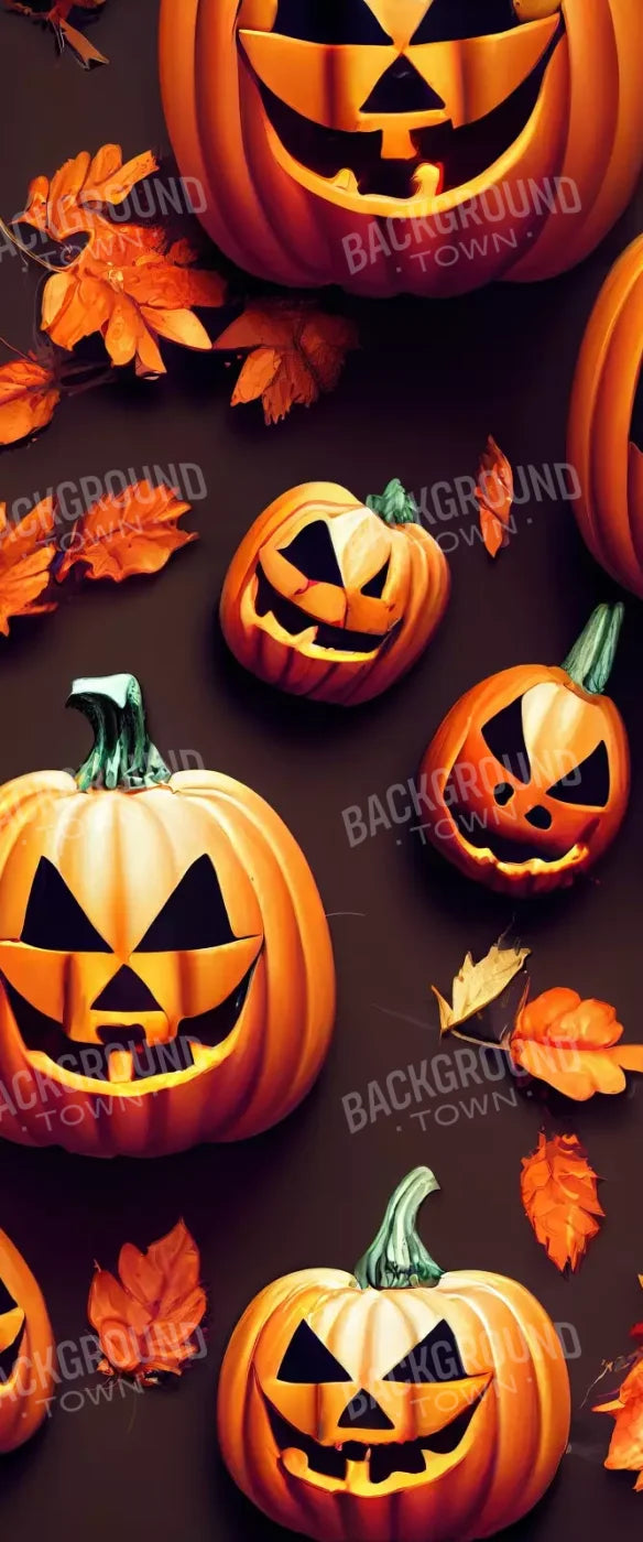 Jack O Pattern 5’X12’ Ultracloth For Westcott X-Drop (60 X 144 Inch) Backdrop