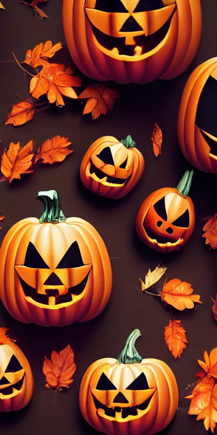 Jack O Pattern 8’X16’ Ultracloth (96 X 192 Inch) Backdrop