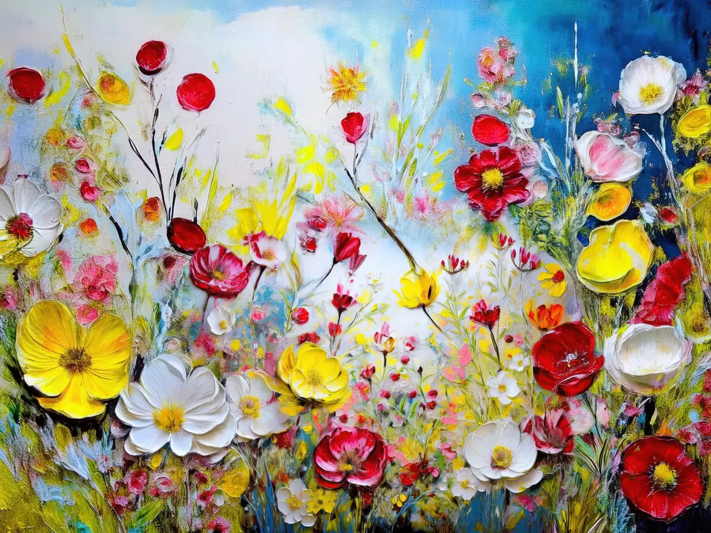 Jasmine In The Air 6’8X5’ Fleece (80 X 60 Inch) Backdrop