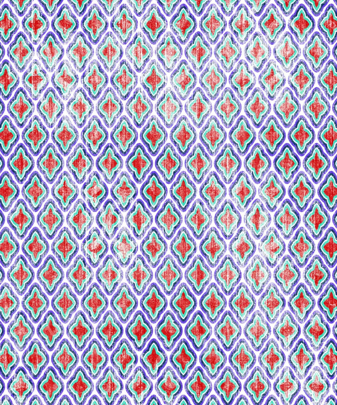 Blue Pattern Backdrop for Photography