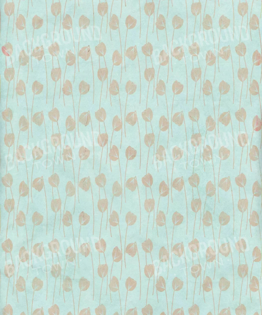 Blue Floral Backdrop for Photography