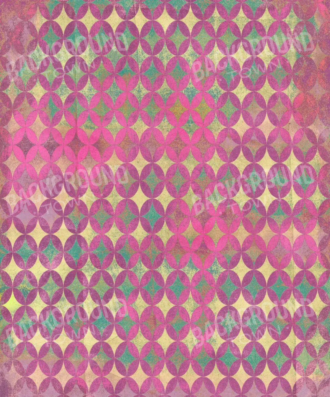 Pink Pattern Backdrop for Photography