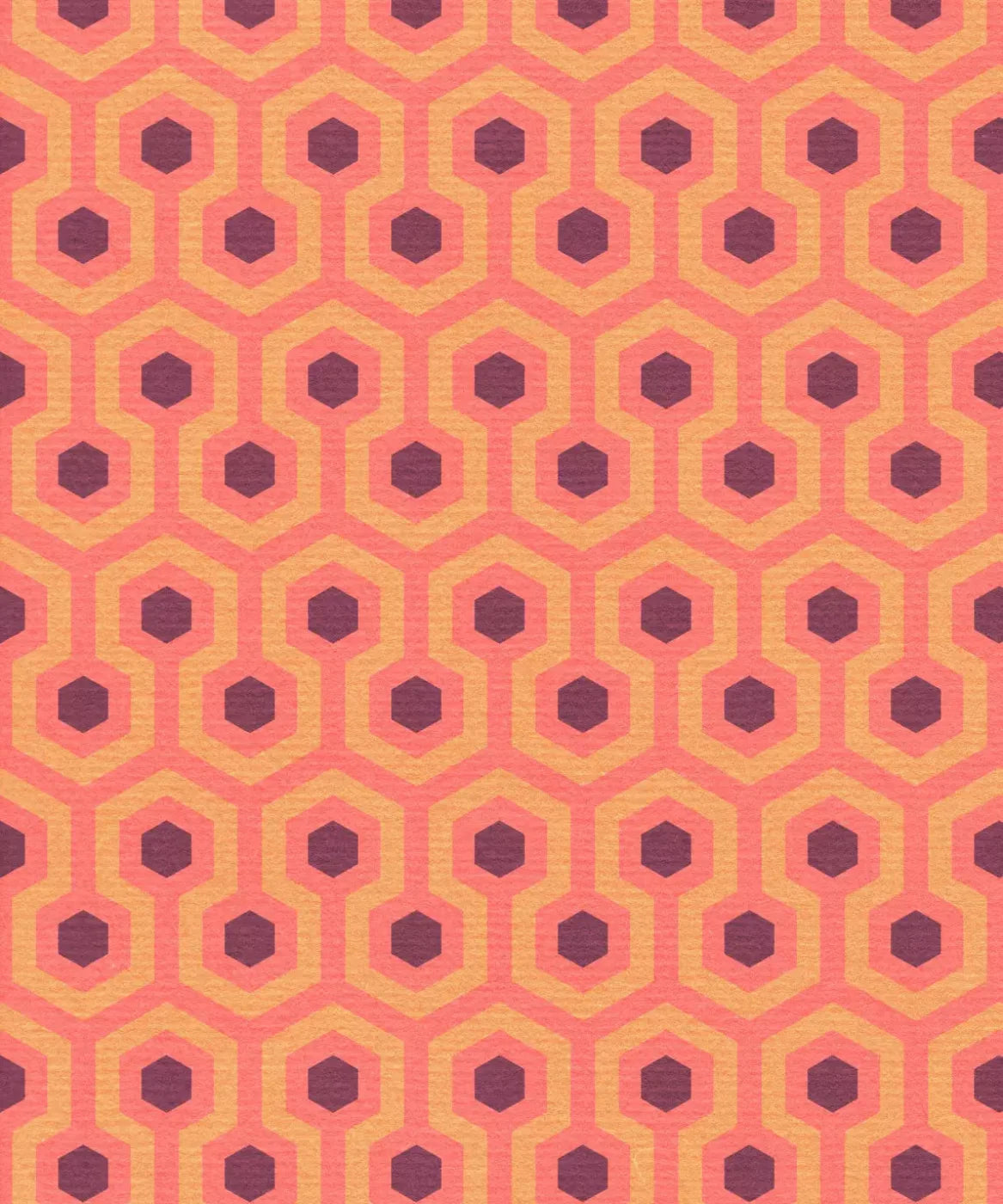 Orange Pattern Backdrop for Photography