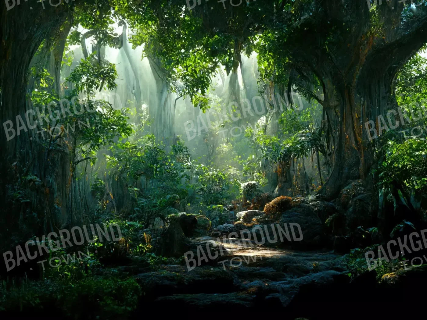 Jungle Fever 10’X8’ Fleece (120 X 96 Inch) Backdrop