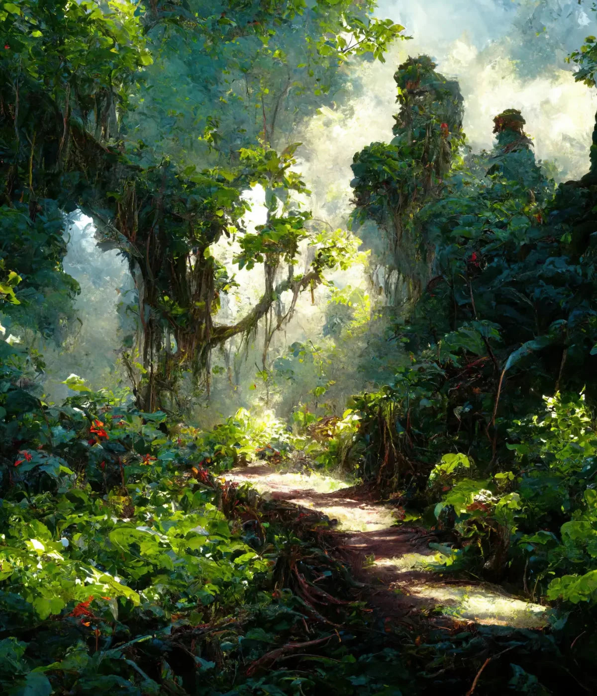 Jungle Fever Path 10’X12’ Ultracloth (120 X 144 Inch) Backdrop