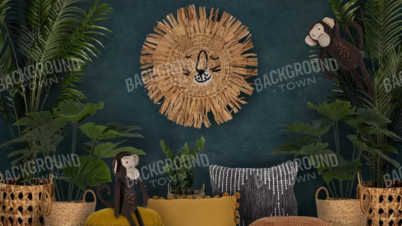 Jungle Love 14’X8’ Ultracloth (168 X 96 Inch) Backdrop