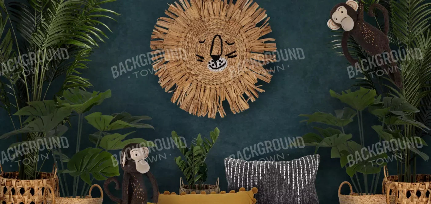 Jungle Love 16’X8’ Ultracloth (192 X 96 Inch) Backdrop