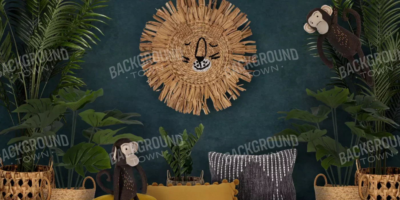 Jungle Love 20’X10’ Ultracloth (240 X 120 Inch) Backdrop