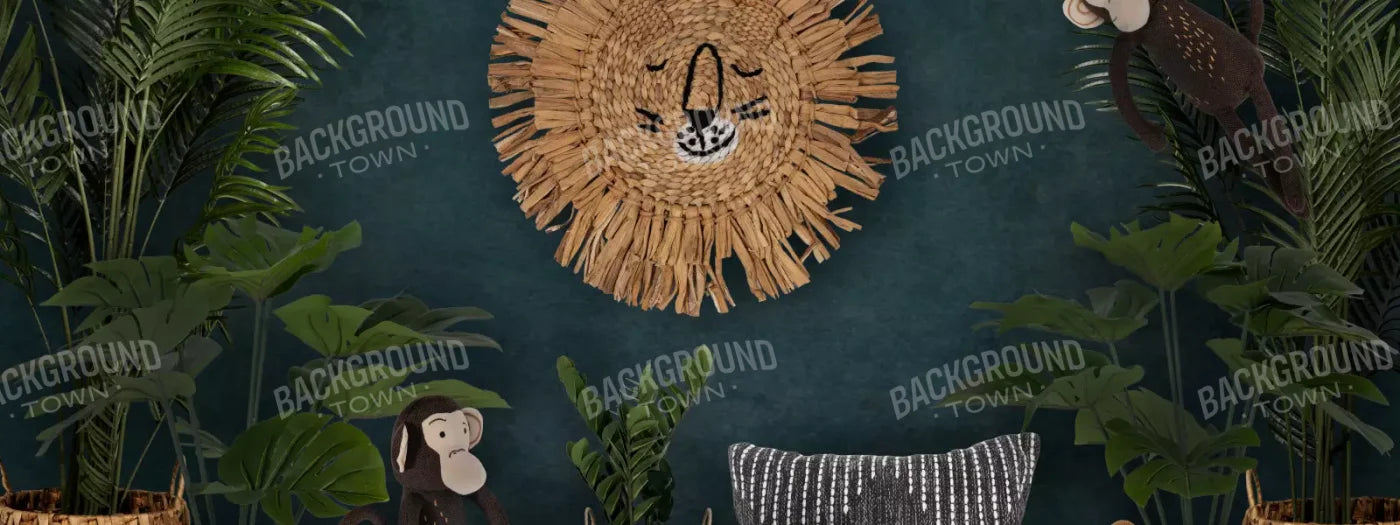 Jungle Love 20’X8’ Ultracloth (240 X 96 Inch) Backdrop