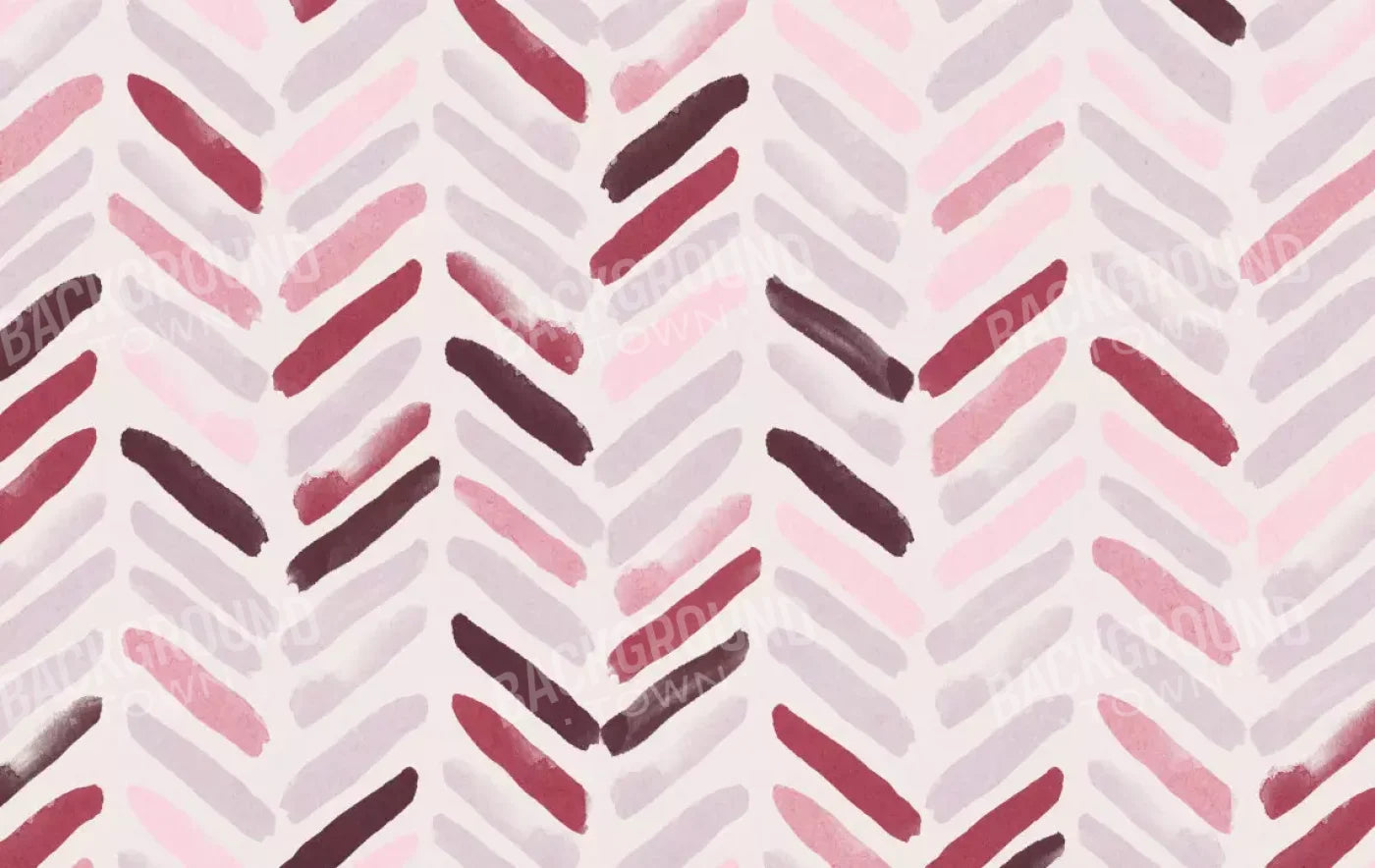 Justine Chevron 16X10 Ultracloth ( 192 X 120 Inch ) Backdrop