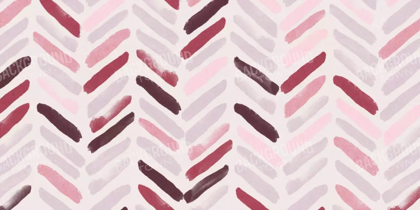 Justine Chevron 20X10 Ultracloth ( 240 X 120 Inch ) Backdrop