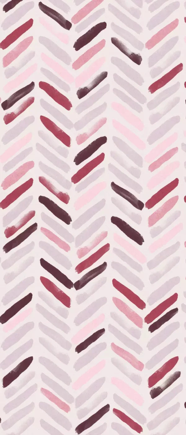 Justine Chevron 5X12 Ultracloth For Westcott X-Drop ( 60 X 144 Inch ) Backdrop
