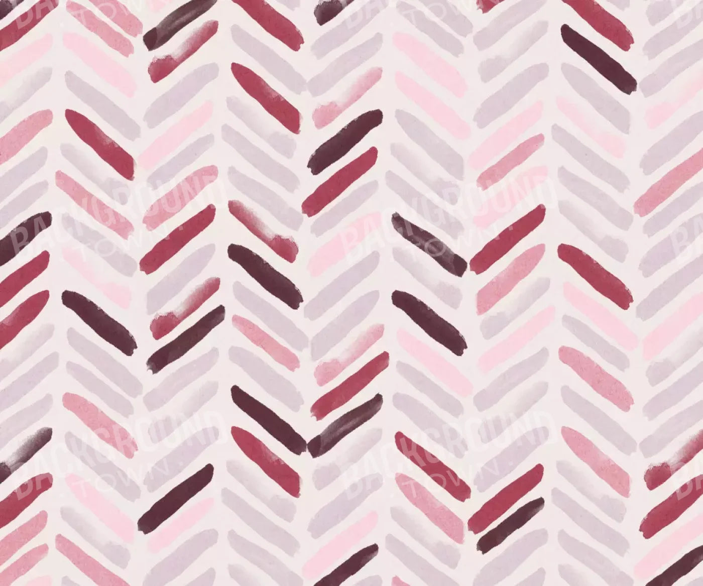 Justine Chevron 5X42 Fleece ( 60 X 50 Inch ) Backdrop