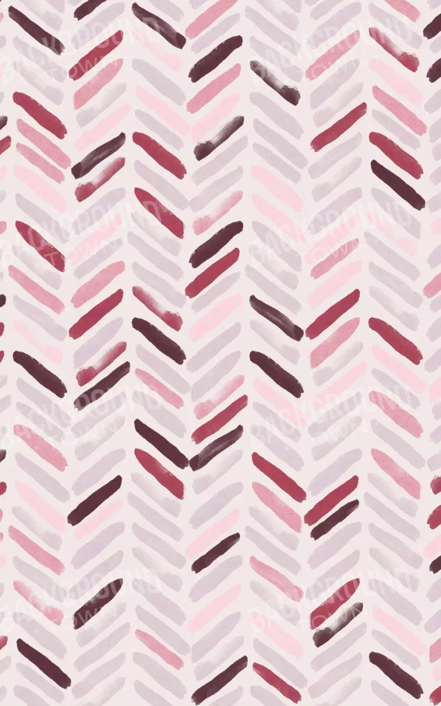 Justine Chevron 9X14 Ultracloth ( 108 X 168 Inch ) Backdrop