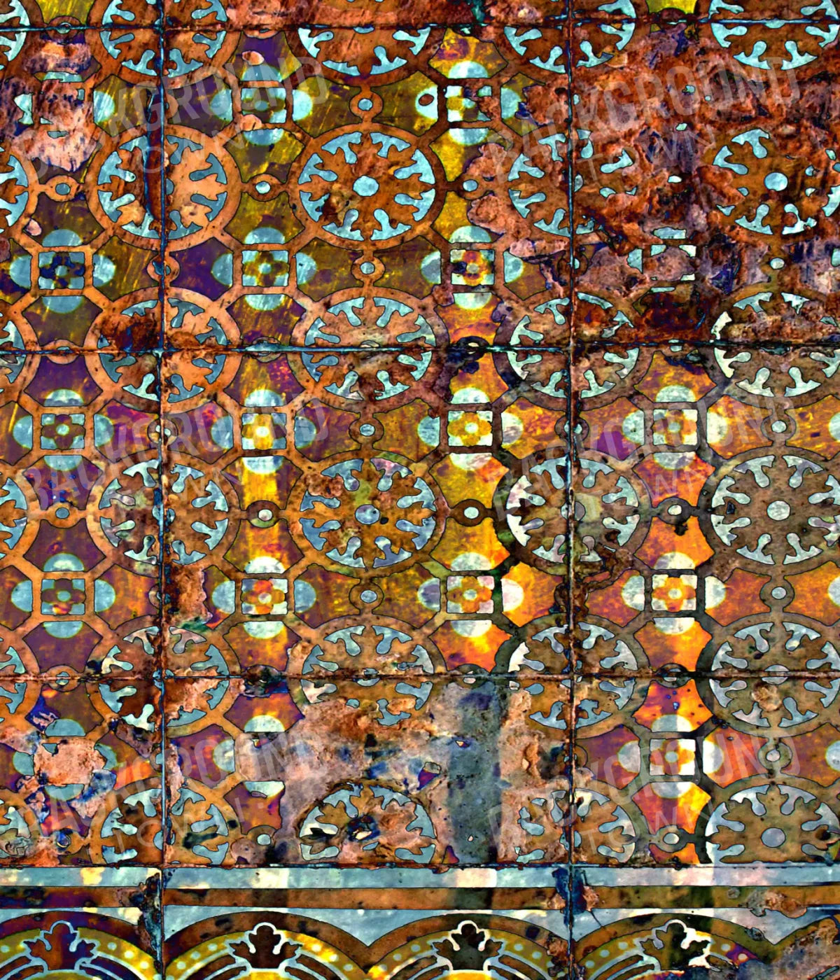 Kalaidascope 10X12 Ultracloth ( 120 X 144 Inch ) Backdrop