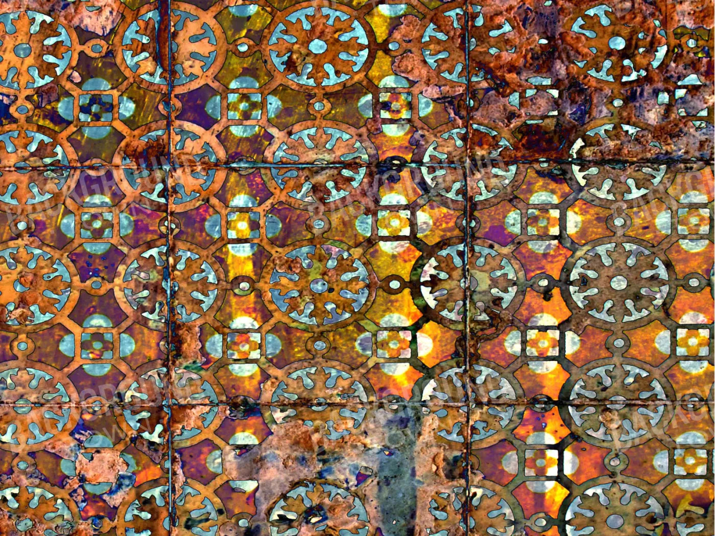 Kalaidascope 10X8 Fleece ( 120 X 96 Inch ) Backdrop