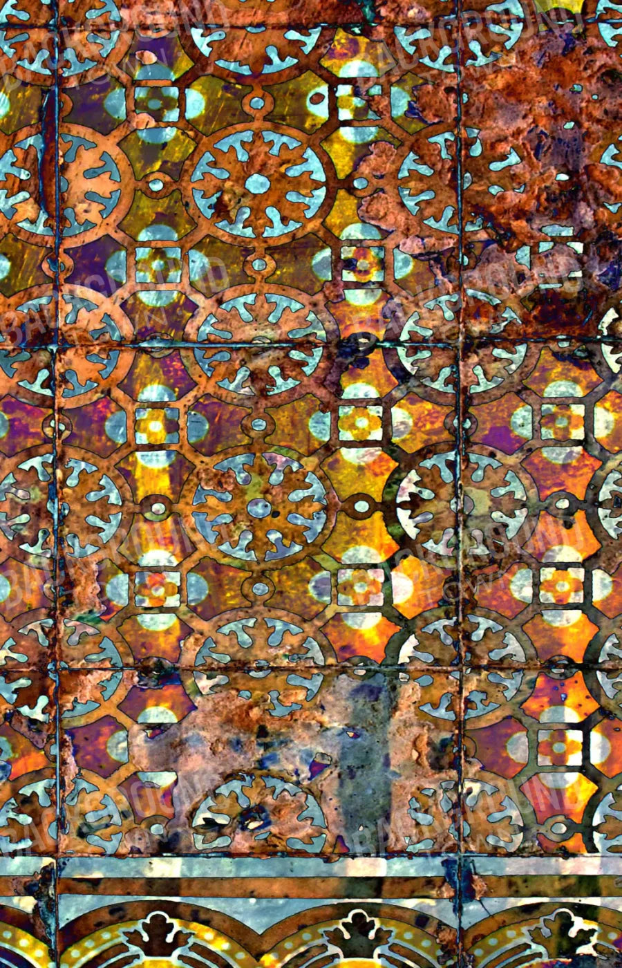 Kalaidascope 8X12 Ultracloth ( 96 X 144 Inch ) Backdrop