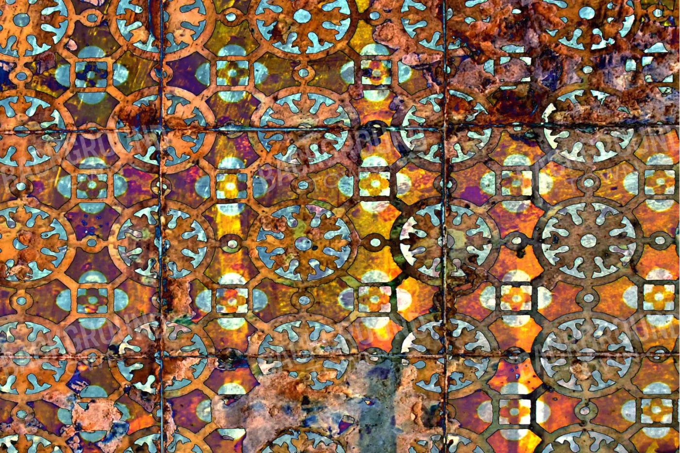 Kalaidascope 8X5 Ultracloth ( 96 X 60 Inch ) Backdrop
